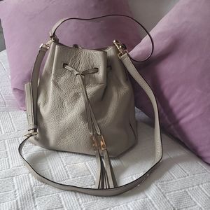 Kate Spade pebble leather bucket bag